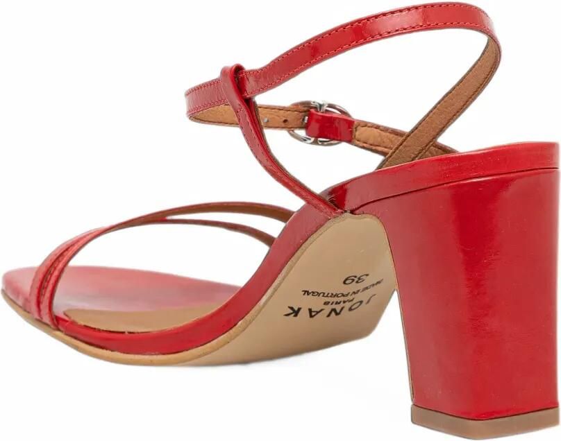 JONAK PARIS patent-finish sandals Rood - Foto 2