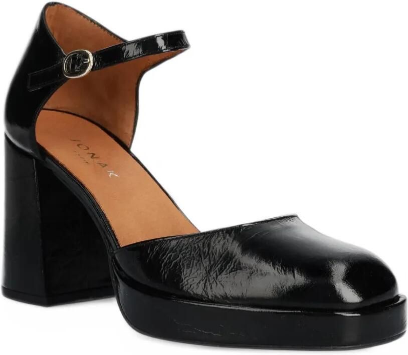 JONAK PARIS Pumps met plateauzool en gespsluiting Zwart
