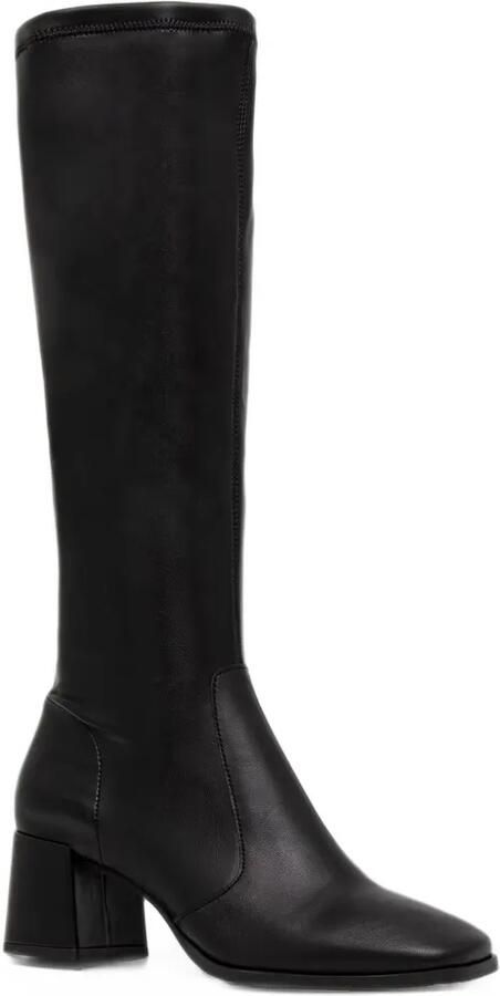 JONAK PARIS square-toe knee-high boots Zwart - Foto 2