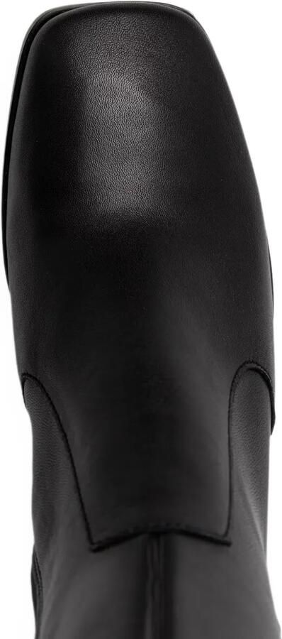 JONAK PARIS square-toe knee-high boots Zwart - Foto 4