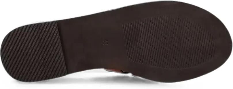 JONAK PARIS Weil sandalen met logoplakkaat Bruin - Foto 5