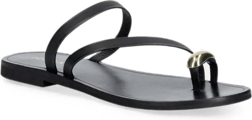 JONAK PARIS Wife sandalen met bandjes en neus Zwart