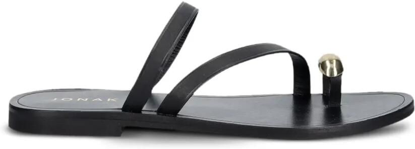 JONAK PARIS Wife sandalen met bandjes en neus Zwart - Foto 5