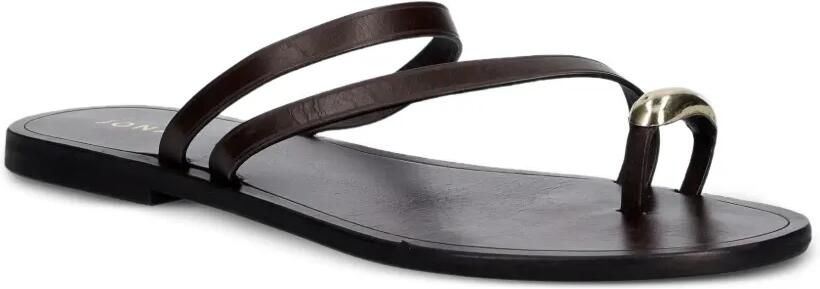 JONAK PARIS Wife sandalen met bandjes en teenring Bruin - Foto 5
