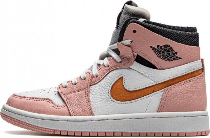 ironie zaad straffen Jordan 1 High Zoom sneakers Roze - Schoenen.nl