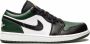 Jordan " 1 low top sneakers Green Toe" rubber Stof leer 11.5 Groen - Thumbnail 1