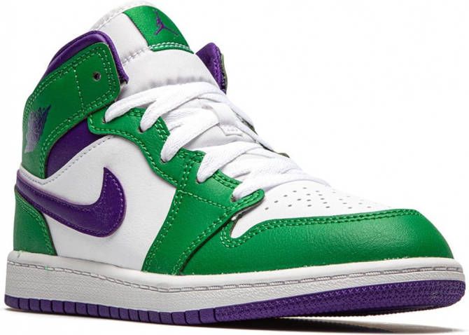 Jordan Kids Jordan 1 mid-top sneakers Groen