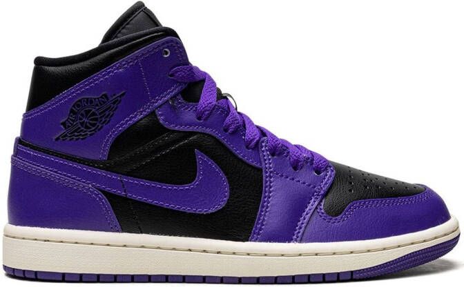 Jordan 1 Mid sneakers Zwart