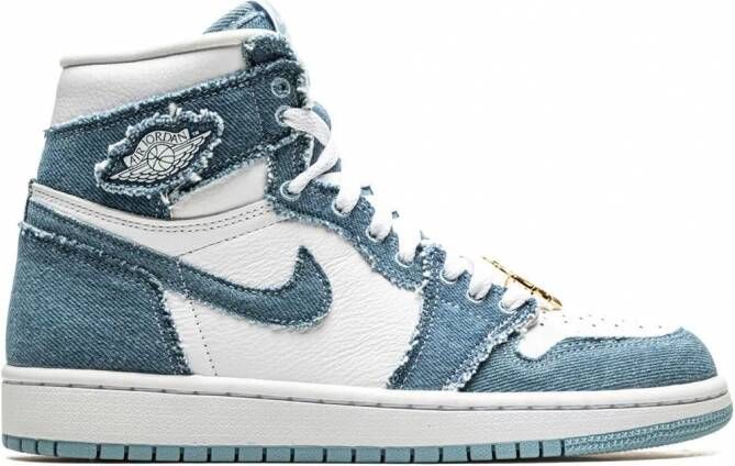 Jordan Air 1 High OG "Denim" sneakers Blauw