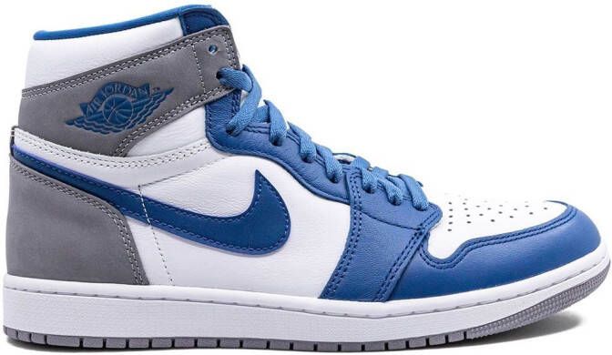 Jordan Air 1 High "True Blue" sneakers Blauw