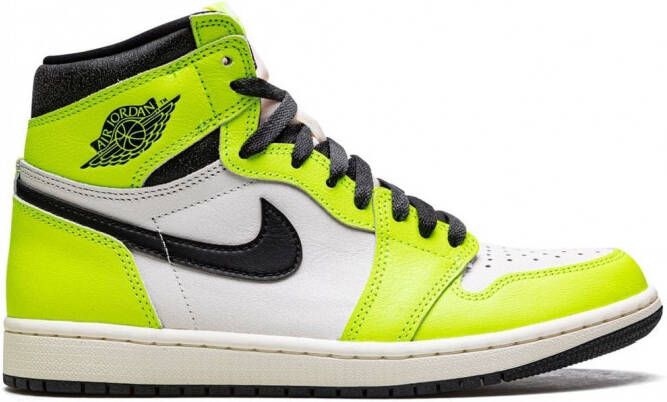 Jordan Air 1 high-top sneakers Geel