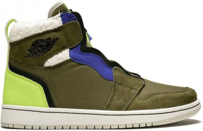 Jordan Air 1 high-top sneakers Groen