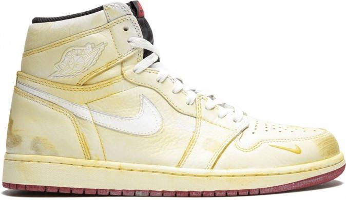 Jordan Air 1 Hoge sneakers Beige