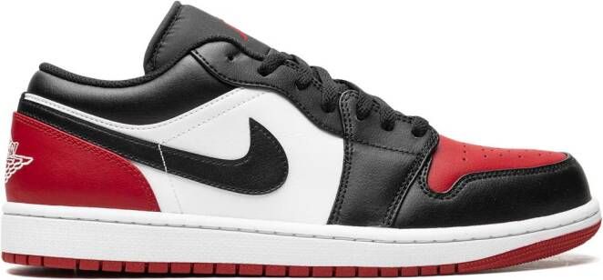 Jordan "Air 1 Low Bred Toe sneakers" Zwart