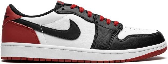 Jordan Air 1 Low OG "Black Toe" sneakers Wit