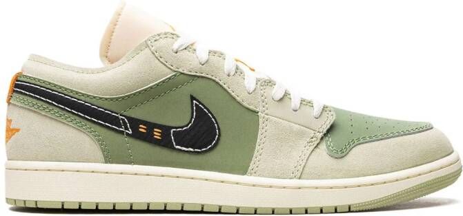 Jordan "Air 1 Low SE Craft Sky J Light Olive sneakers" Groen