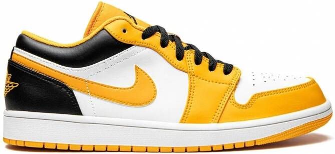 Jordan Air 1 low-top sneakers Geel