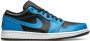 Jordan Air 1 low top sneakers rubber leer nylon 10.5 Zwart - Thumbnail 1