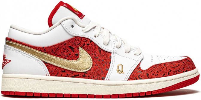Jordan "Air 1 Low Spades sneakers" Wit