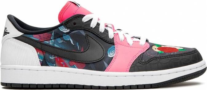 Jordan Air 1 low-top sneakers Zwart