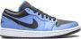 Jordan Air 1 low top sneakers rubber leer 10.5 Blauw - Thumbnail 1