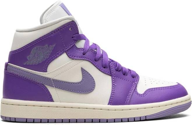 Jordan "Air 1 Mid Action Grape sneakers" Wit