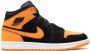 Jordan "Air 1 Mid Black Orange sneakers" Oranje - Thumbnail 1