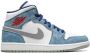 Jordan Air 1 Mid 'French Blue' sneakers Blauw - Thumbnail 1