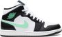 Jordan Air 1 Mid "Green Glow" sneakers Zwart - Thumbnail 1