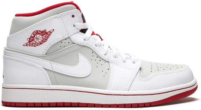 Jordan Air 1 Mid hoge sneakers Wit