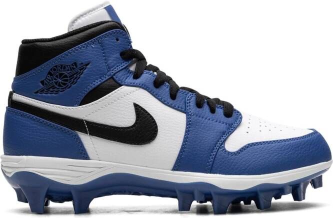 Jordan "Air 1 Mid Royal voetbalschoenen" Blauw