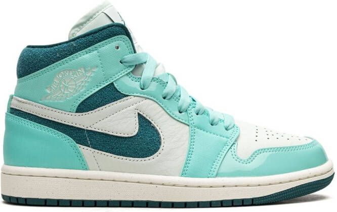 Jordan "Air 1 Mid SE Bleached Turquoise sneakers" Wit