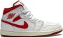 Jordan Air 1 Mid SE "Dune Red" sneakers Wit - Thumbnail 1