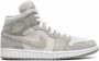 Jordan Air 1 Mid SE "Grey Fleece" sneakers Grijs - Thumbnail 1