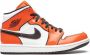 Jordan Air 1 SE mid top sneakers rubber leer Stof 11.5 Wit - Thumbnail 1