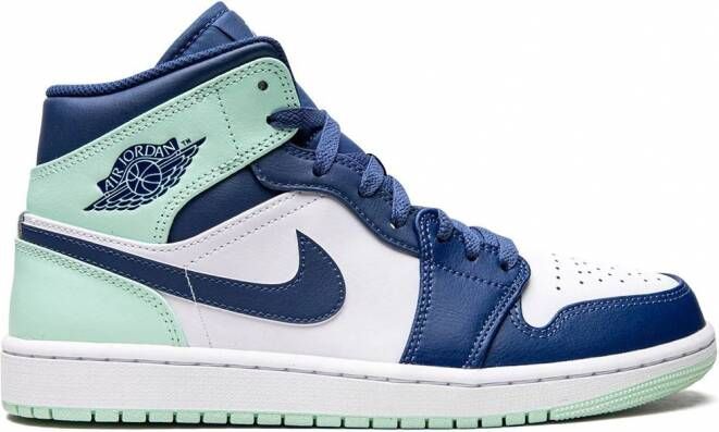 Jordan Air 1 Mid "Blue Mint" sneakers Blauw