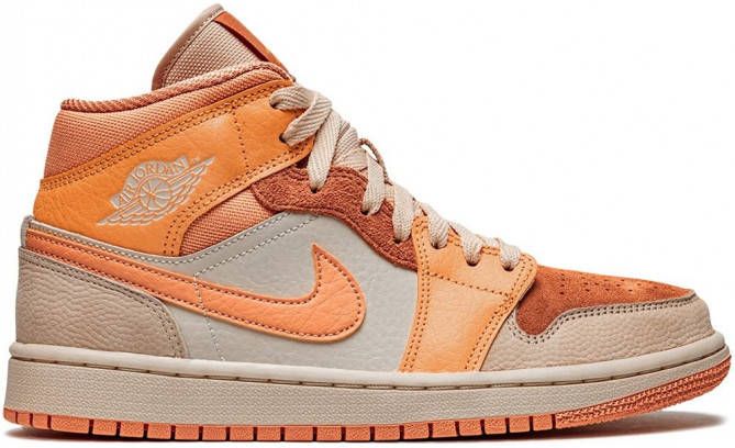 Jordan Air 1 mid-top sneakers Oranje