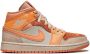 Jordan Air 1 mid-top sneakers Oranje - Thumbnail 1