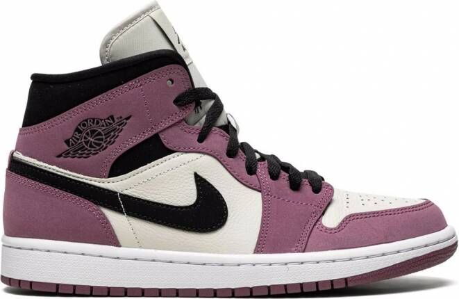 Jordan Air 1 Mid "Berry Pink" sneakers Paars