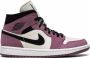 Jordan Air 1 Mid "Berry Pink" sneakers Paars - Thumbnail 1