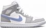 Jordan Air 1 Mid "Grey Blue" sneakers Wit - Thumbnail 1