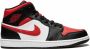 Jordan Air 1 Mid "Bred Toe" sneakers Wit - Thumbnail 1