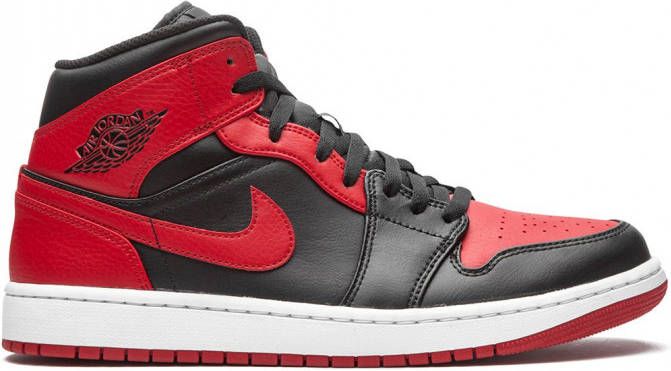 Jordan Air 1 Mid "Banned 2020" sneakers Zwart