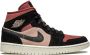 Jordan Air 1 mid-top sneakers Zwart - Thumbnail 1