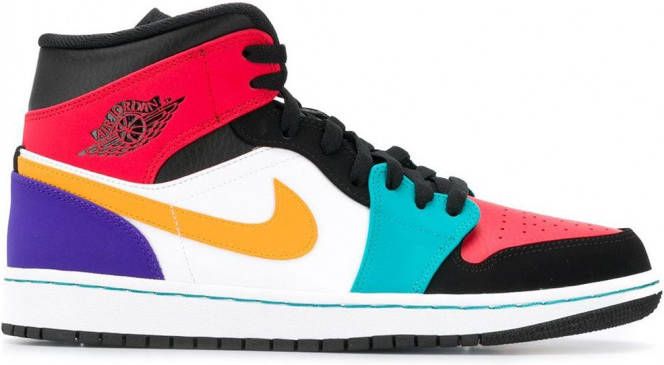 Jordan Air 1 Mid sneakers Zwart