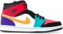 Jordan Air 1 Mid sneakers Zwart - Thumbnail 1