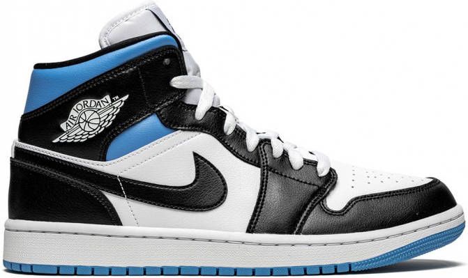 Jordan Air 1 mid-top sneakers Zwart