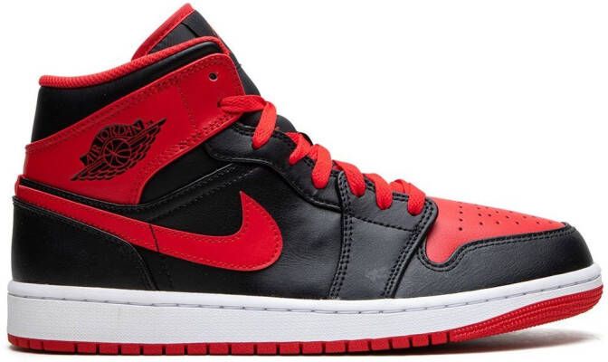 Jordan Air 1 Mid sneakers Zwart