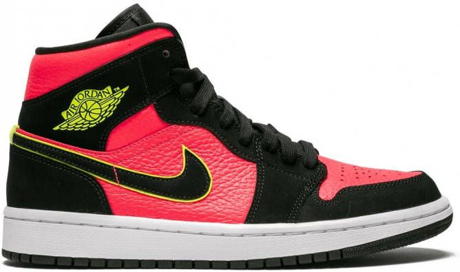 Jordan Air 1 Mid sneakers Zwart