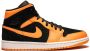 Jordan Air 1 mid-top sneakers Oranje - Thumbnail 1